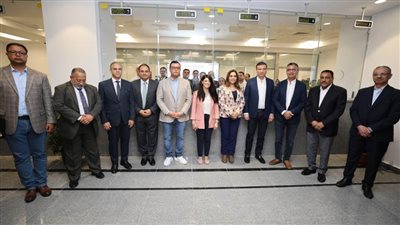 وزراء التخطيط والتنمية الاقتصادية والتنمية المحلية والإسكان ومحافظ مطروح يفتتحون المركز التكنولوجي بالعلمين الجديدة