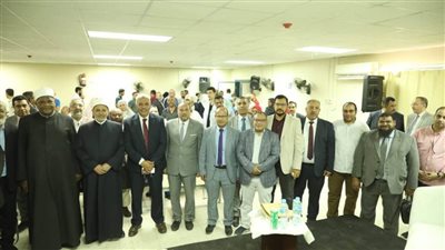 أمين عام هيئة كبار العلماء ورئيس جامعة الأزهر ونوابه يفتتحون مباني جديدة بطب أسيوط..صور