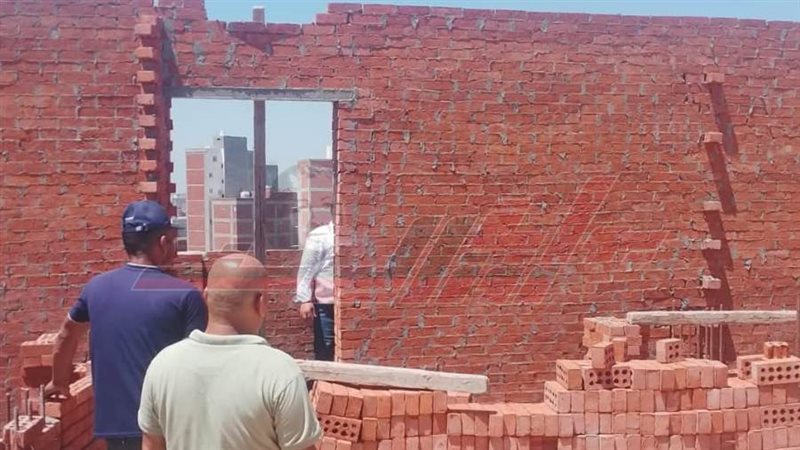 إزالة البناء المخالف