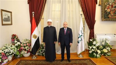 رئيس مجلس الدولة يستقبل مفتي الجمهورية لتهنئة 