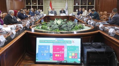 بحضور مستشار الرئيس ورئيس تنمية الصعيد.. محافظ بني سويف يستعرض الرؤية المستقبلية