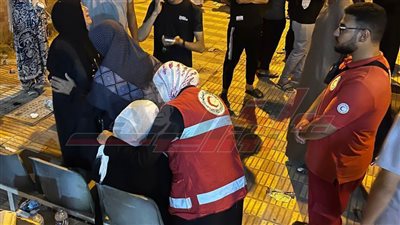 الهلال الأحمر المصري يقدم خدمات الدعم النفسي والمساعدات العاجلة لضحايا حادث الطريق الإقليمي وأسرهم 