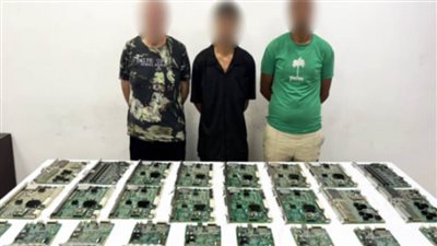 ضبط تشكيل عصابي لسرقة اللوحات الإلكترونية بالقاهرة