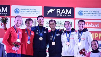 معتز وائل وعمر وائل يحصدان برونزية تتابع الرجال ببطولة العالم للتتابعات للخماسي الحديث 