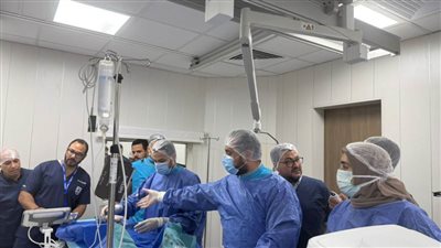  بالصور.. تشغيل وحدة القسطرة القلبية بمستشفى طنطا العام في الغربية