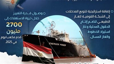 بالانفوجراف.. تفاصيل خطة تأمين إمدادات مصر من الغاز