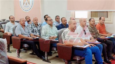 تطبيق عوامل الأمن والسلامة والرعاية الطبية للاعبين بكفر الشيخ