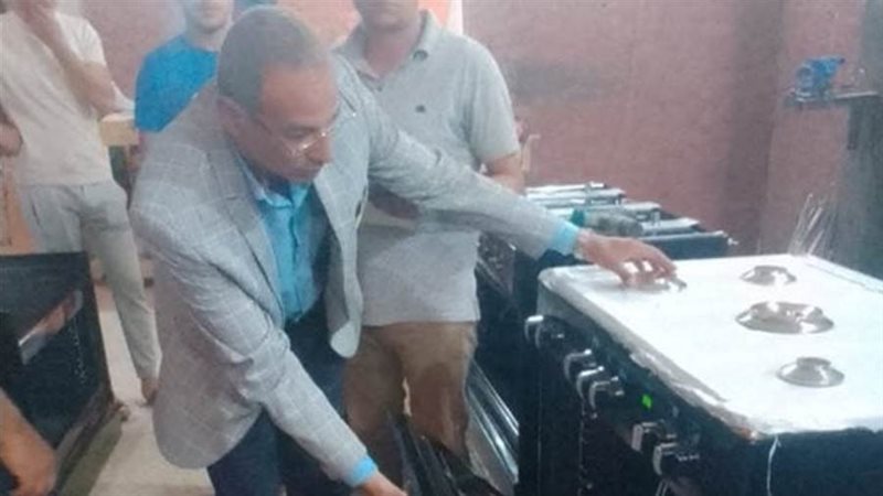 ضبط مصنع غير مرخص