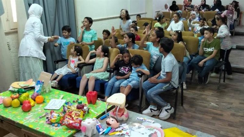 جانب من الورشة التعليمية