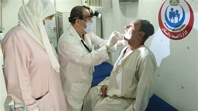 الكشف الطبي على 1452 مواطنًا خلال قافلة طبية مجانية بقرية طهنا