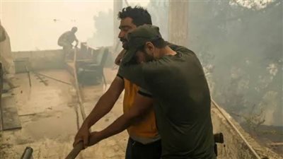 حرائق في ريفي اللاذقية والقنيطرة بسوريا