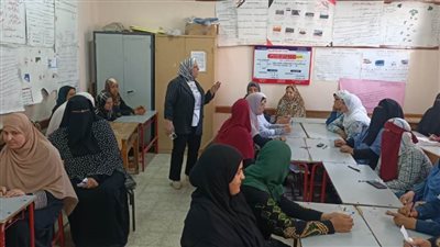 انعقاد امتحان فوري لـ210 مواطنين أميين في أول سلسلة قوافل 