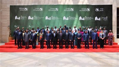 لقاءات مكثفة للرئيس السيسي مع القادة الأفارقة على هامش اجتماع القمة التنسيقية للاتحاد الأفريقي