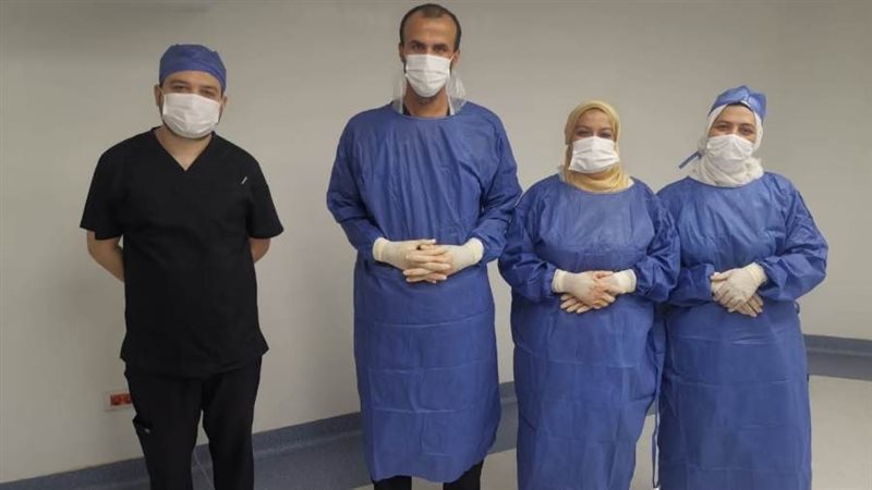 الفريق الطبى