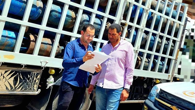 جانب من الحملات التموينية