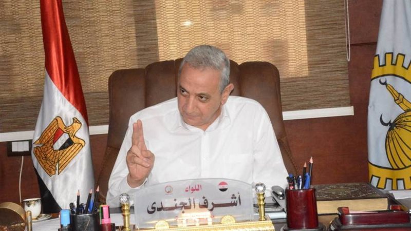 محافظ الغربية خلال