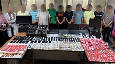 ضبط تشكيل عصابي للنصب على المواطنين عبر منصة إلكترونية بمسمى 