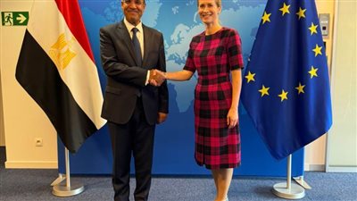 وزير الخارجية يلتقي الممثلة العليا للشئون الخارجية والسياسة الأمنية للاتحاد الأوروبي