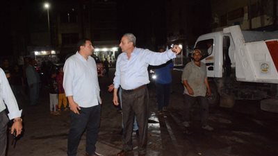بالصور.. محافظ الغربية في جولة مفاجئة: لا تهاون مع إشغالات المقاهي