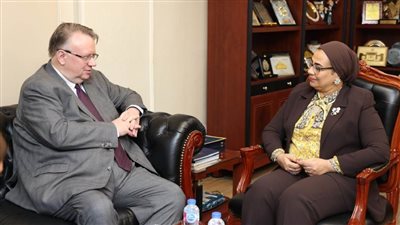 المستشارة أمل عمار تستقبل وفد منظمة العمل الدولية لمناقشة سبل تعزيز التعاون