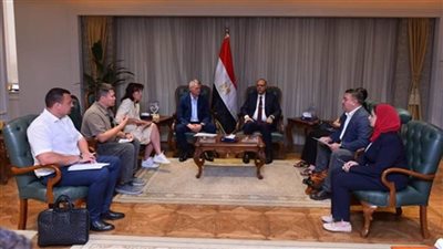 وزير العمل يستقبل وفد الشركة الروسية العاملة في محطة الضبعة النووية