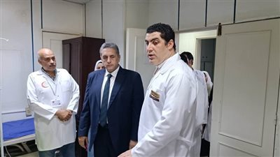 وكيل وزارة الصحة يتفقد مستشفى كفر الشيخ العام 