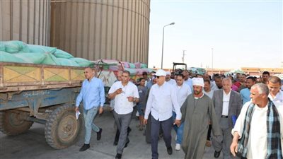محافظ المنيا: توريد 515 ألف طن قمح منذ بدء الموسم بزيادة 180 ألف طن عن العام الماضي