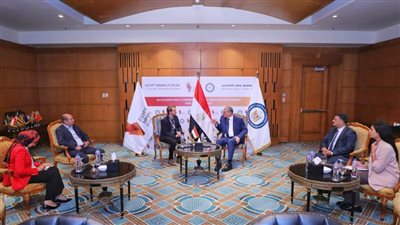  بدوي يلتقي مدير الاستكشاف بشركة باريك جولد العالمية في مصر والسعودية والشرق الأوسط وأفريقيا