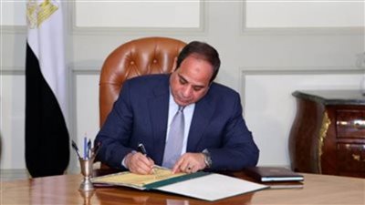 عاجل| الرئيس السيسي يوقع تعديل بعض أحكام قانون الضريبة على القيمة المضافة