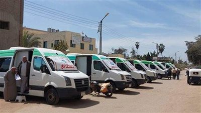 صحة دمياط: فحص 1259 مواطنًا في قافلة طبية بمركز كفر البطيخ