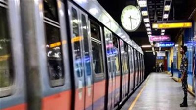 الأنفاق: قيام شخص بأعمال تخريبية بمترو 