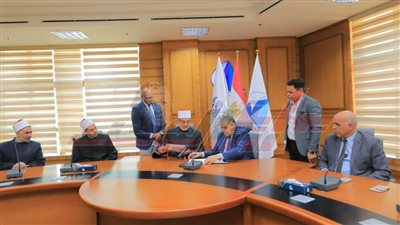 الدسوقي يستقبل مفتي الديار المصرية ورئيس الأمانة العامة لدور وهيئات الإفتاء في العالم