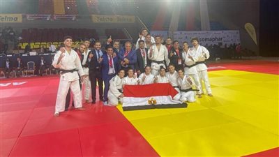  منتخب شباب الجودو يحصد ذهبية الفرق بالبطولة الأفريقية