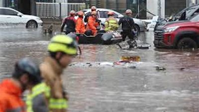 ارتفاع ضحايا الأمطار الغزيرة في كوريا الجنوبية إلى 17 و 11 مفقودًا