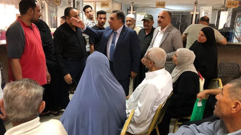 جولة محافظ الدقهلية