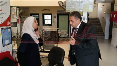 وكيل صحة كفر الشيخ يتفقد الوحدات الصحية 