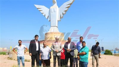 تطوير الميادين ضمن مشروع الهوية البصرية لتعزيز التنمية بكفر الشيخ