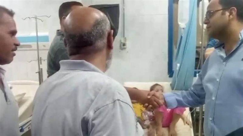 طفلة مصابة بتسمم