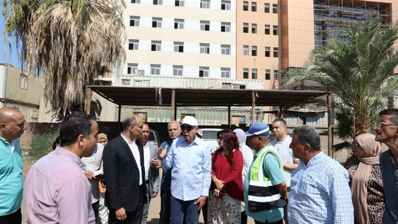 محافظ المنيا يتفقد