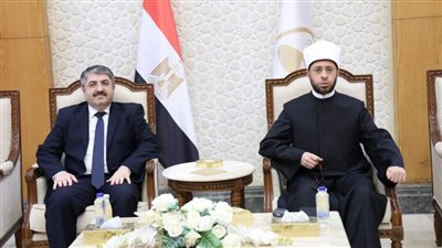 وزير الأوقاف يستقبل رئيس الجالية الأذربيجانية في القاهرة 