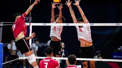 مصر تهزم تونس بمستهل مشوارها في بطولة العالم للكرة الطائرة تحت 19 سنة