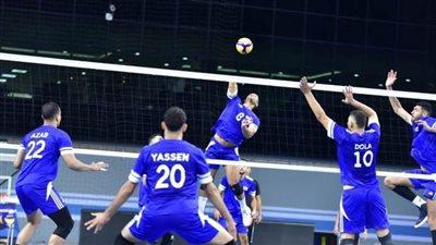 16 لاعبًا في قائمة منتخب مصر للطائرة بمعسكره في سلوفنيا