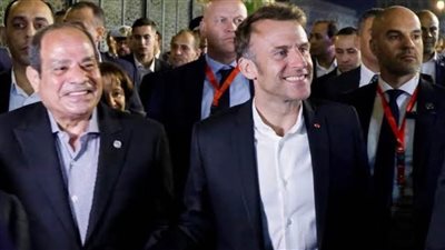 الأحزاب المصرية: زيارة ماكرون لـ