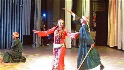 الفنون الشعبية تبهر اليابان في احتفال العيد القومي بجناح مصر في معرض 