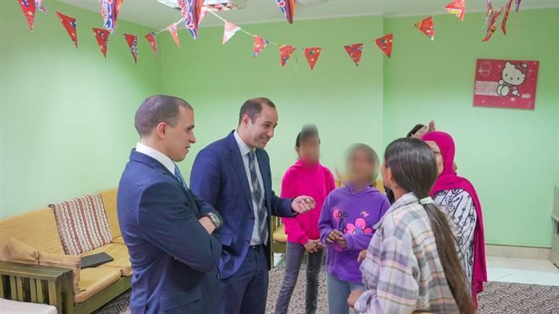 جانب من الزيارة