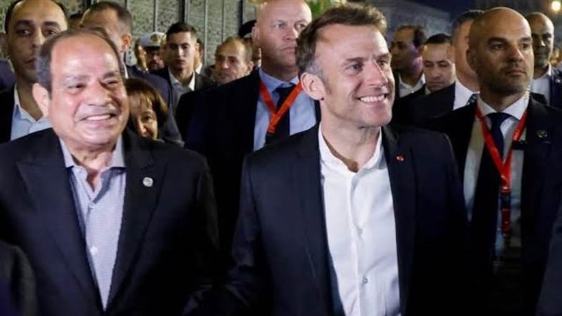 زيارة ماكرون لخان