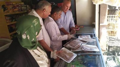 بالصور.. حملات تضبط 4.5 طن لحوم ودواجن وأسماك غير صالحة بالغربية