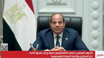 عاجل.. الرئيس السيسي يوجه نداءً عاجلاً للعالم أجمع بشأن الأوضاع في غزة