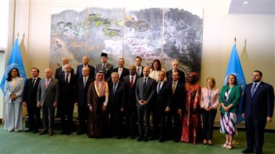 وزير الخارجية يشارك في المؤتمر الدولي رفيع المستوى للتسوية السلمية لقضية فلسطين 