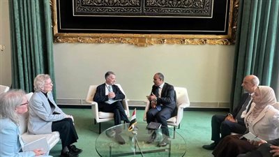 عاجل.. وزير الخارجية يلتقي قادة مجموعة الحكماء الداعمة للسلام